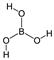 Acide borique résiduelle